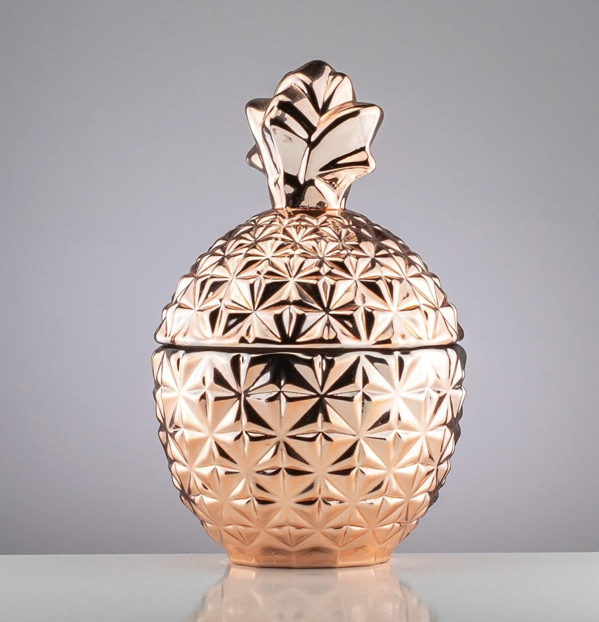 Elegant Pineapple Candle Jar